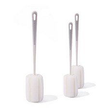 Yangsun Company馬卡龍長柄杯刷, 白色的, 3個