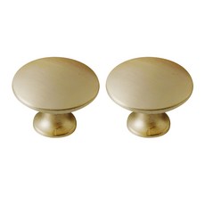 Pop MINDS現代簡約圓形家具把手 2入, 金子