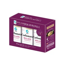 청정원 까르보나라 파스타 소스 3p, 350g, 1개