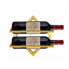 APDM現代風格壁掛式酒架, 金子, 1個