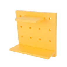 Homewithme 現代室內設計黏貼式層架, 1個, 黃色