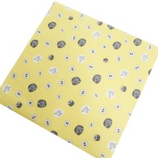 HCN三明治吐司紫菜包飯包裝紙 黃色, 500件