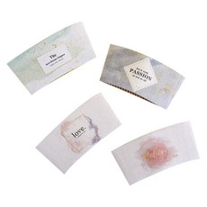 Potegar 粉彩文具情感杯架 4 x 250p 套組, 1套