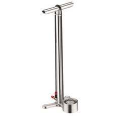 LEZYNE 專業自行車泵CNC地板驅動器, 銀, 1個