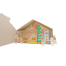 Little Manu 狼與小羊的想像遊樂場 美術DIY套組, 混合色, 1個