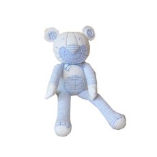 NANDDONG 睡眠安撫娃娃DIY縫紉組 藍色老虎款, 男女通用