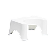馬桶腳踏凳, 1個, 白色