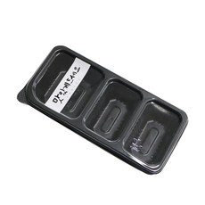 餐盒 JBGO-354 100入+請享用貼紙 白色 100入, 1套