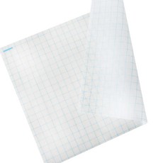 HCN 三明治吐司包裝防油紙 藍色格紋, 500個, 1個