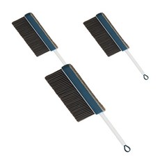 롱 슬리브 겸용 길이조절 브러쉬 8 x 31 x 5.5 cm, 다크 블루, 3개