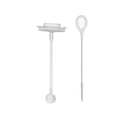 Potegar搓澡清潔刷 2種, 白色的, 1套