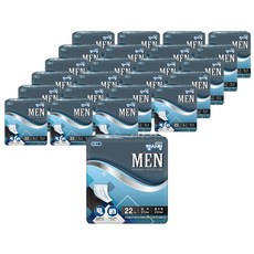 Chamsarang 男士護墊, 24包, 22枚入