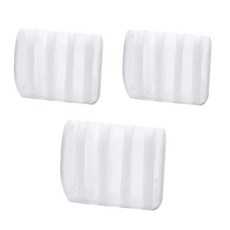 룻츠 운동화 세탁망 흰색 원통형, 1개입, 3개, 화이트