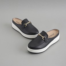 JACK&JILL 金色裝飾穆勒懶人鞋 JC1584