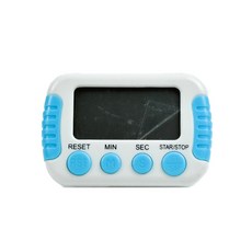 톡톡 미니 스톱워치, 06(화이트 + 블루), 1개
