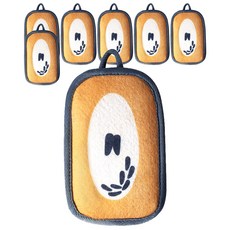 Lalamiz 海綿壓克力菜瓜布 S63 種子, 7個, 1入