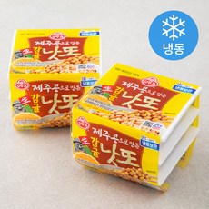 오뚜기 제주콩으로 만든 생감귤낫또 (냉동), 57g, 3개입, 6개
