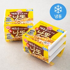 오뚜기 제주콩으로 만든 생낫또 (냉동), 56g, 3개입, 6개