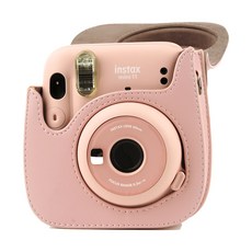 Anco Instax Mini11 PU相機殼 粉色, 單品, 1個