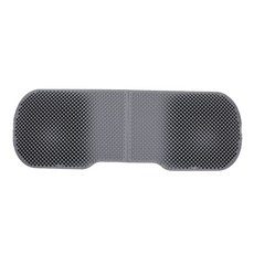 옐로플 자동차 실리콘 쿨 시트 방석 뒷자리용, 그레이, 1개