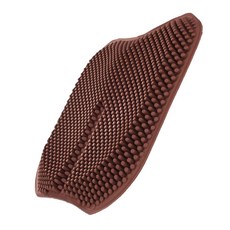 옐로플 자동차 실리콘 쿨 시트 방석, 다크브라운, 1개