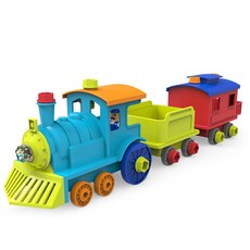 Educational Insights 運行聯盟設計鑽頭明亮的火車NORI EDI4175, 混合顏色