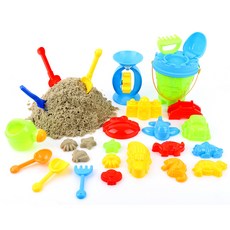 happy play 沙玩 25 件套, 混色, 380克