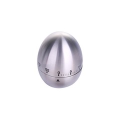 簡單的不銹鋼蛋形定時器, 混色, 1個