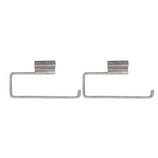 不鏽鋼廚房紙巾架, 單色, 2個