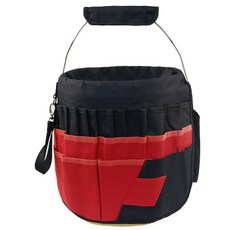 makeme 다목적 공구 주머니백 레드블랙, 1개