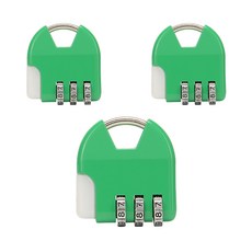Pop Minds 密碼鎖 綠色, 3個