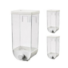 Neat storage壁掛式分配器2v1071405 1500ml, 3入