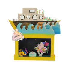 Little Manu歡迎來到海洋派對美術DIY組, 混色