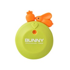 주방용 토끼 타이머, 그린, 1개