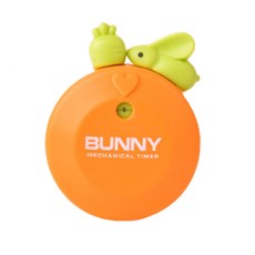 주방용 토끼 타이머, 오렌지, 1개