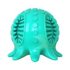 Bean Off House小狗章魚模型牙刷玩具, 天藍色, 1個