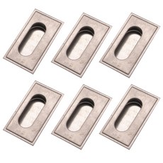 Pop MINDS長方形不鏽鋼隱藏式把手 64mm, 6個