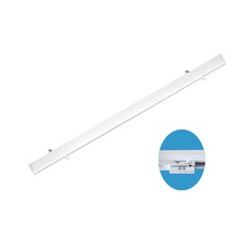 Victory Lighting 方形軌道燈 燈泡色 20W T5, 白色, 1個