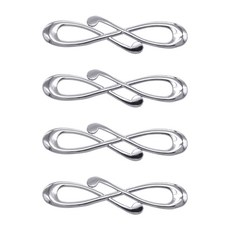 Popminds 簡約蝴蝶衣櫃抽屜門家具把手 128mm, 4個