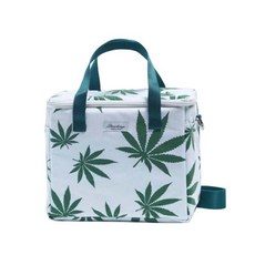 交叉繩楓葉保溫保冷袋, 十字綠