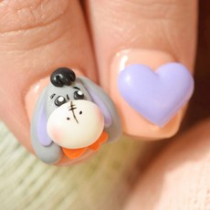 Jjomul Gel 3D Emboss Clay Gel Eyor 3 套組, 淺紫色、灰色、多汁的橙色, 2套