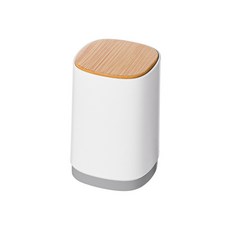 Pop MINDS自動推進棉花棒收納盒, 灰色的, 1個