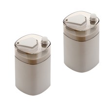 Pop Minds 按下並拉出牙籤盒, 灰色的, 2個