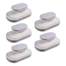 Laramiz 北歐多用途洗碗菜瓜布 紫色 D84, 5個, 1入