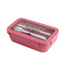 午餐盒餐具組, 紅色, 1組