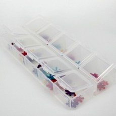 비즈 분리형 케이스 10구, 9개