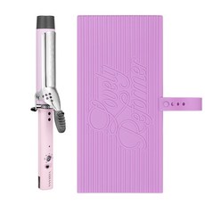 VODANA 質感捲髮棒 32mm+矽膠收納袋, Bong FD32(捲髮器)+VA191VL(收納袋), 紫色