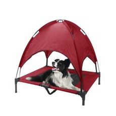 Dunhome狗狗戶外野餐帳篷, 紅色的