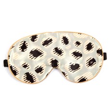 圖案緞面睡眠眼罩, 1件, 1個