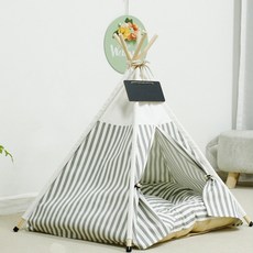 寵物用室內帳篷+靠墊, 綠色